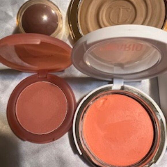 Luxury Almost New and NWT 8 Piece Blush & Bronzer Bundle - Picture 6 of 10